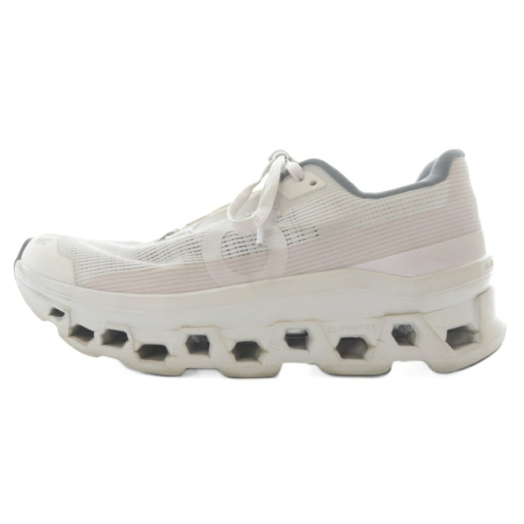 【中古】オン ON Cloudmonster Void スニーカー emmi ロゴ 23cm グレージュ ピンク 3WF10493045 /SR ■SH レディース 【ベクトル 古着】 260218