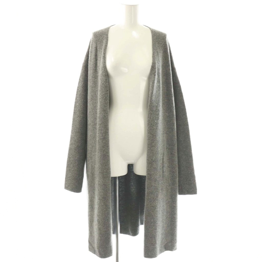 【中古】セオリー Theory 24AW ASTOR WOOL CLEAN CARDI PC カーディガン ニット カシミヤ混 P グレー /CX ■OS レディース 【ベクトル 古着】 260226