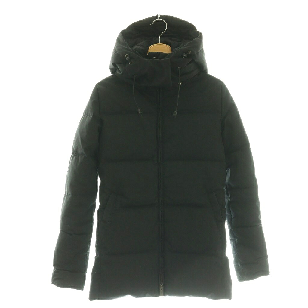 【中古】ピレネックス Pyrenex HWI004 Lille Jacket 落ち込む上衣 アウター 34 黒いこと /DF ■os レディース 【ベクター 古着】 260227