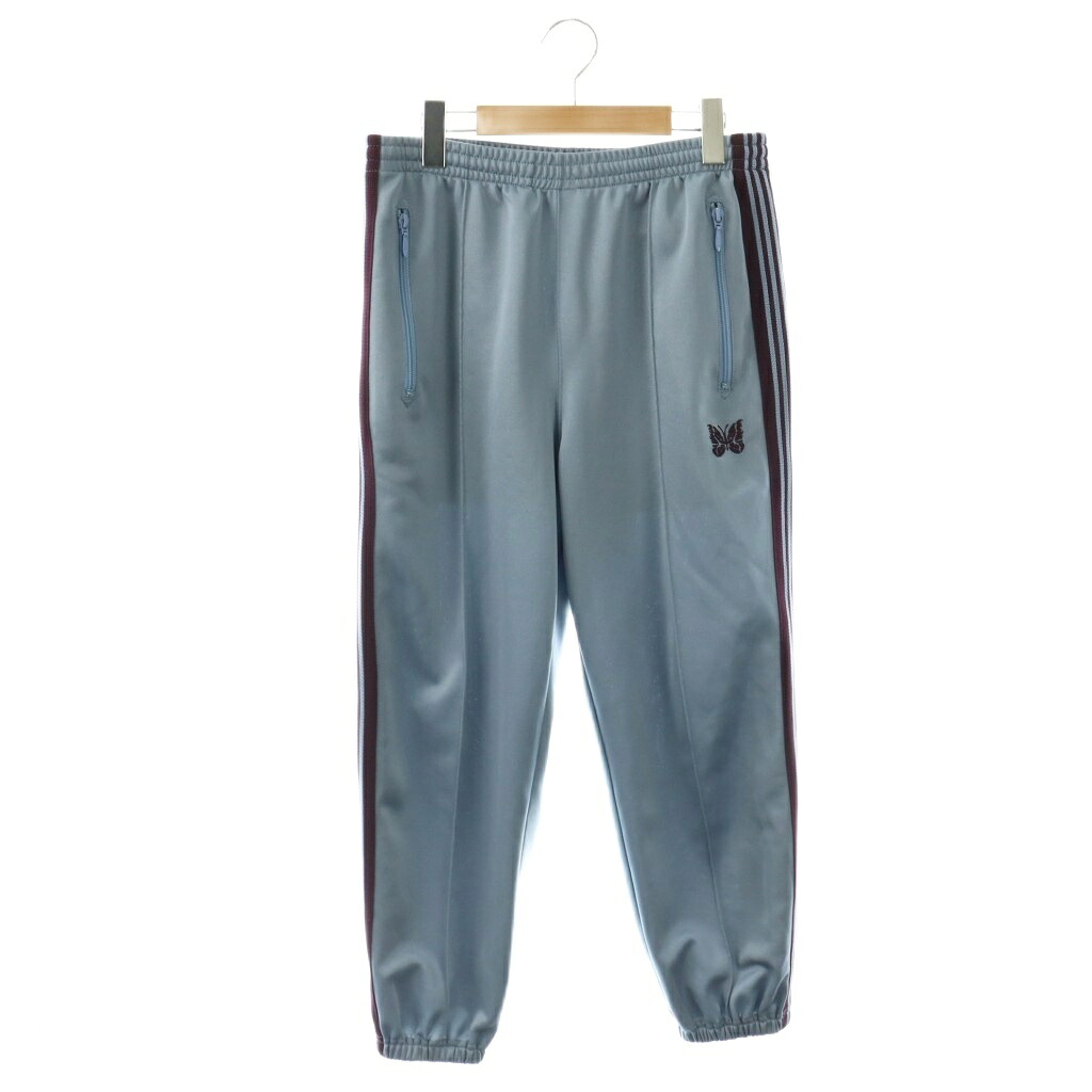 【中古】ニードルス ニードルズ Needles ジップド トラックパンツ Zipped Track Pants ジャージ S サックスブルー レッドパープル /SS ■OS ■SH レディース 【ベクトル 古着】 260316