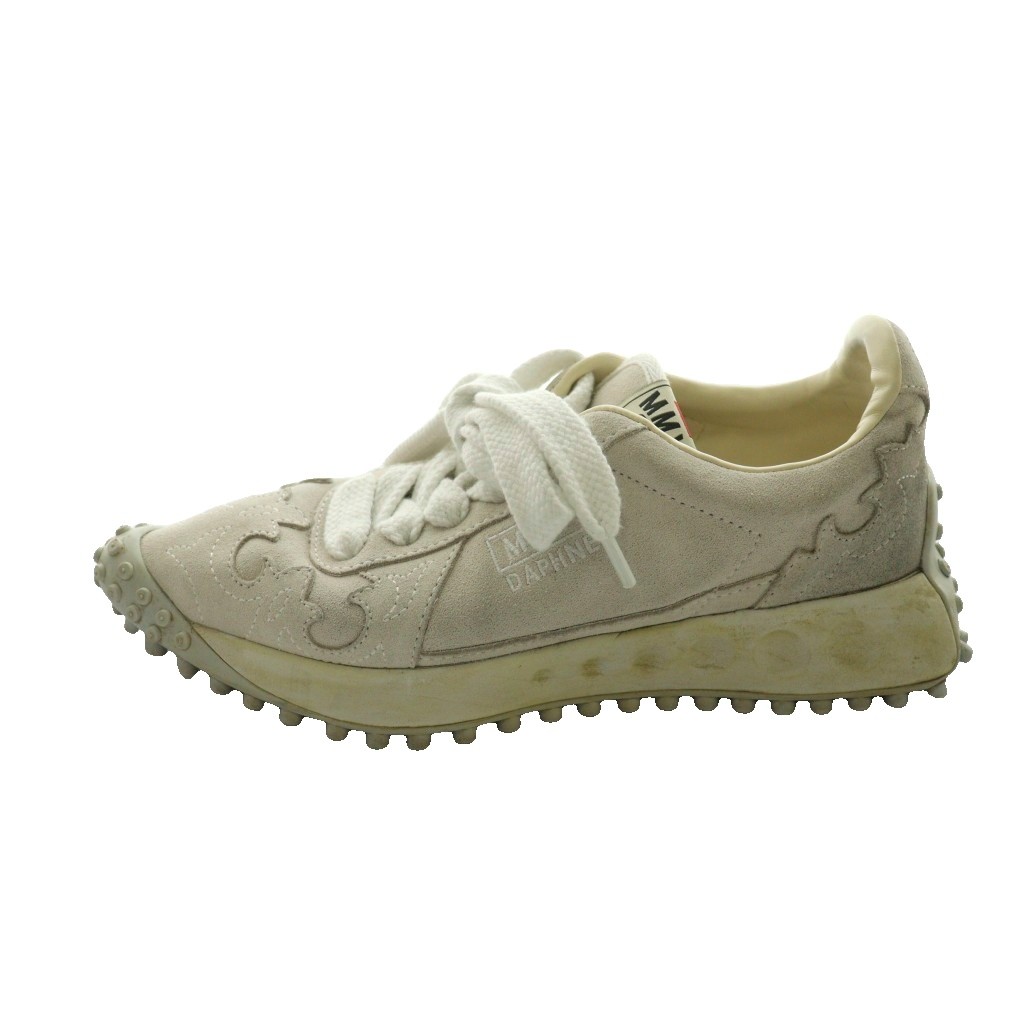 【中古】ミハラヤスヒロ MIHARA YASUHIRO 住み処 Maison ダフネ 底抜け騒ぎ 心魂 ウエスタン DAPHNE OG Sole Western スニーカー 38 薄墨色 /SS ■os レディース 【ベクター 古着】 260306
