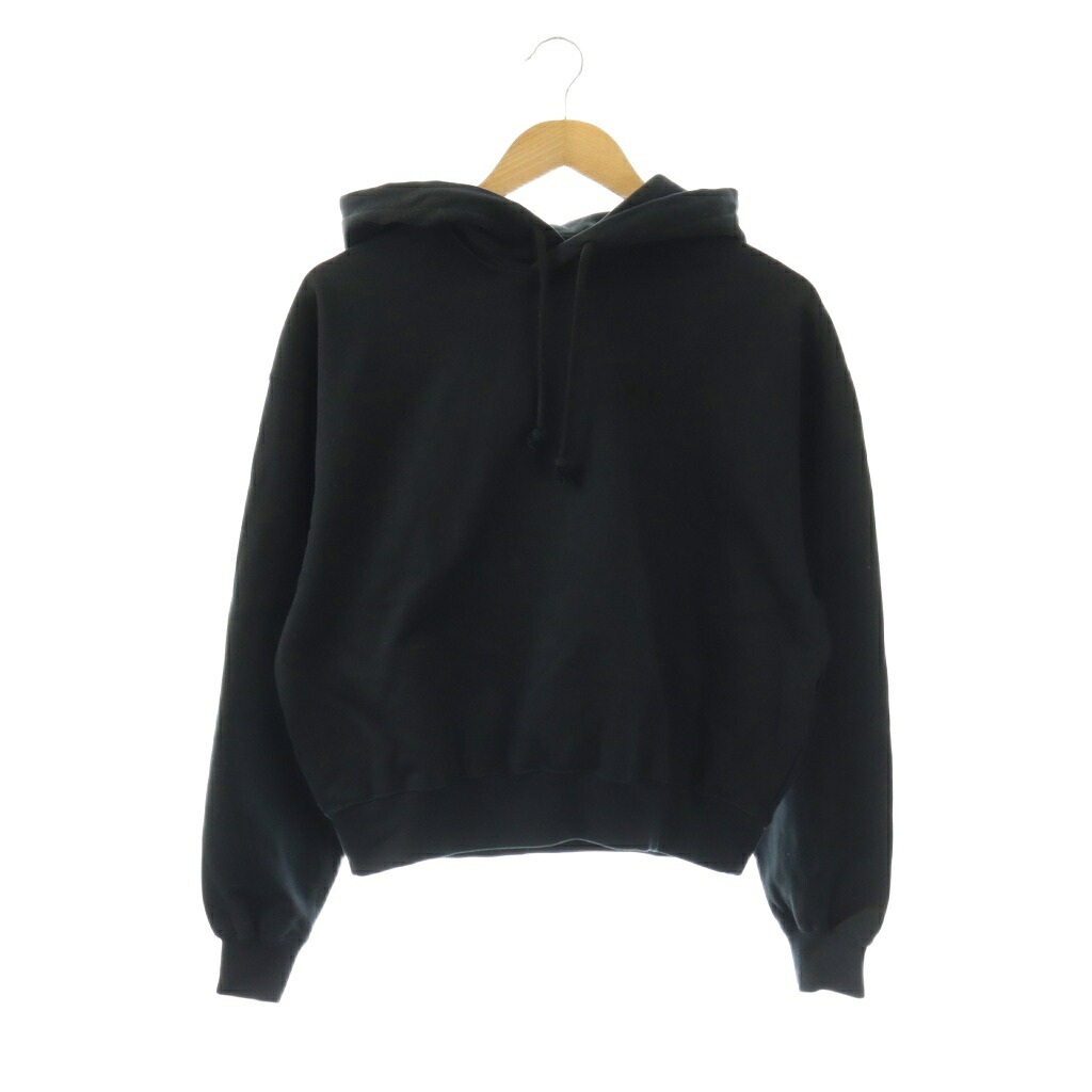 【中古】ワイスロバート・エドワード・リー Y-3 ヨウジヤマモト FL HOODIE フロントロゴフーディ ティーシャツパーカー 汗水 一色合い XS 黒 黒いこと JD9790 /BB レディース 【ベクター 古着】 260303