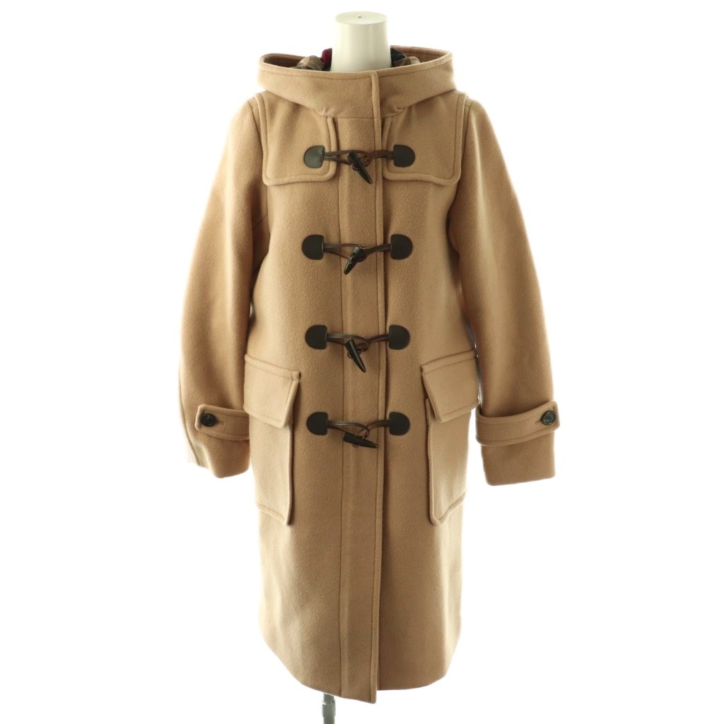 【中古】ブルーレーベルクレストブリッジ BLUE LABEL CRESTBRIDGE ダッフルコート ロング 36 ベージュ /HK ■OS レディース 【ベクトル 古着】 260305