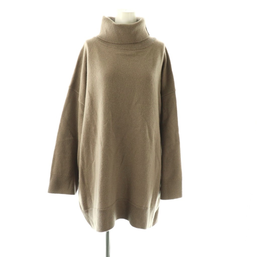 【中古】ドゥーズィエムクラス DEUXIEME CLASSE エブリデイアイライク EVERYDAY I LIKE 25AW Light タートルネックニットワンピース 長袖 ミニ カシミヤ混 モカ /DO ■OS レディース 【ベクトル 古着】 260317|ブランド古着ベクトルプレミアム店