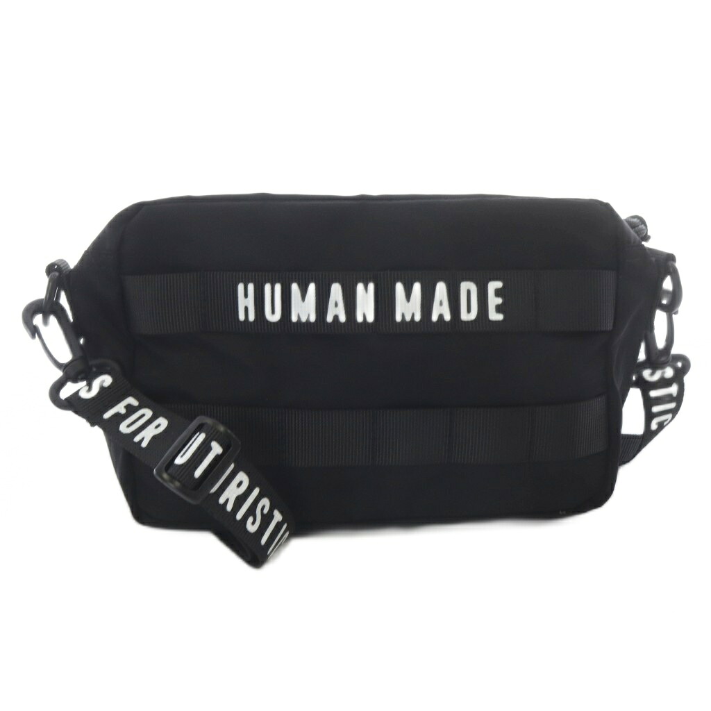 【中古】ヒューマンメイド HUMAN MADE MILITARY POUCH ショルダーバッグ 黒 ブラック /SR メンズ 【ベクトル 古着】 260330