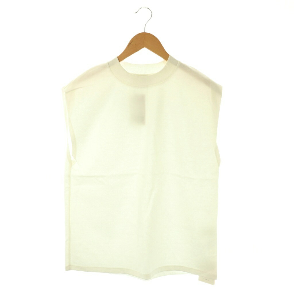 【中古】未使用品 マッキントッシュ MACKINTOSH タグ付き ノースリーブカットソー Tシャツ 8 白 ホワイト /SS ■OS レディース 【ベクトル 古着】 260327