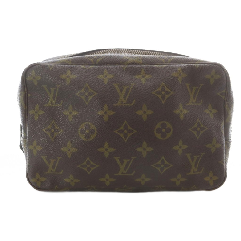 【中古】ルイヴィトン LOUIS VUITTON 車寄せ モノグラム トゥルーストワレット 23 2塁手御徒面子 赤銅色 赤銅色 M47524 /SR ■OH レディース 【ベクター 古着】 260409