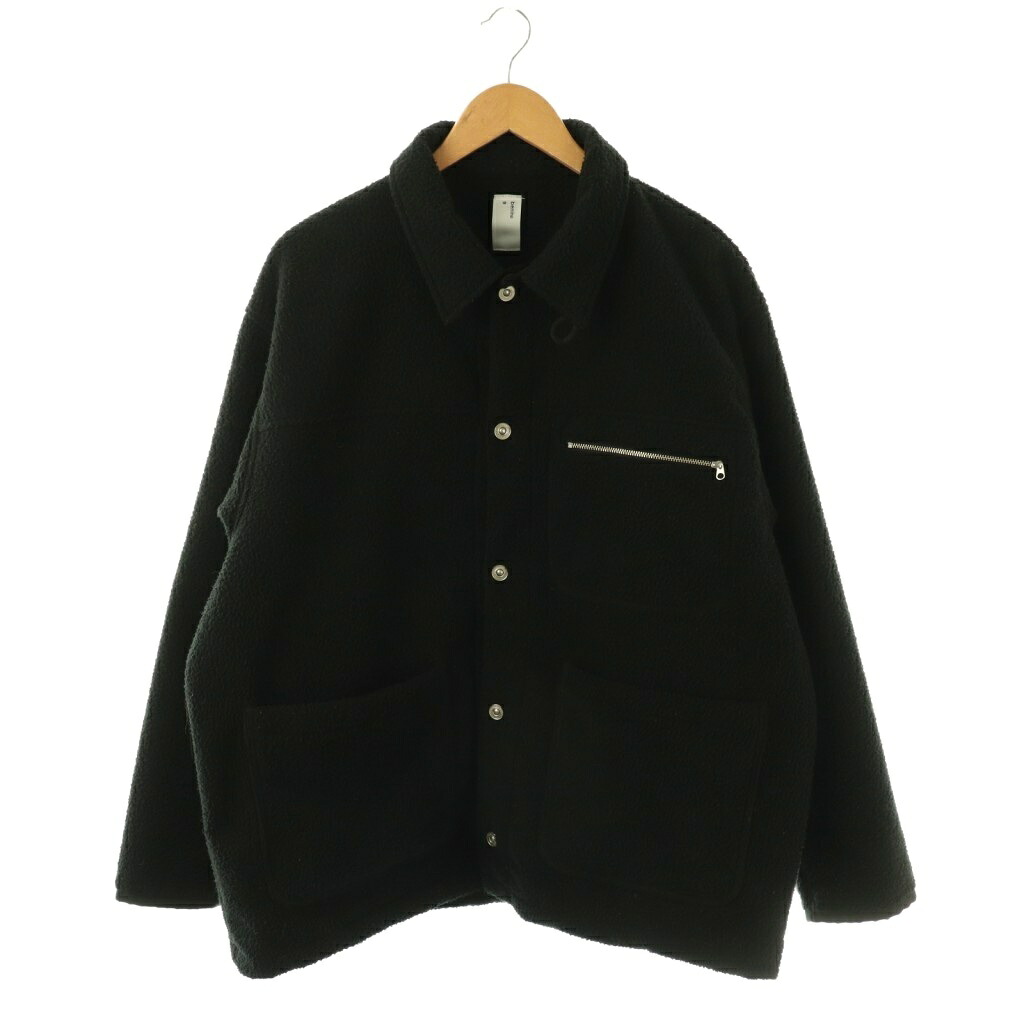 【中古】ビナイン benine 9 25AW Stretch Fleece Tech Blouson 上衣 アウター ステンカラー L 黒 /CX ■os ■SH メンズ 【ベクター 古着】 260403
