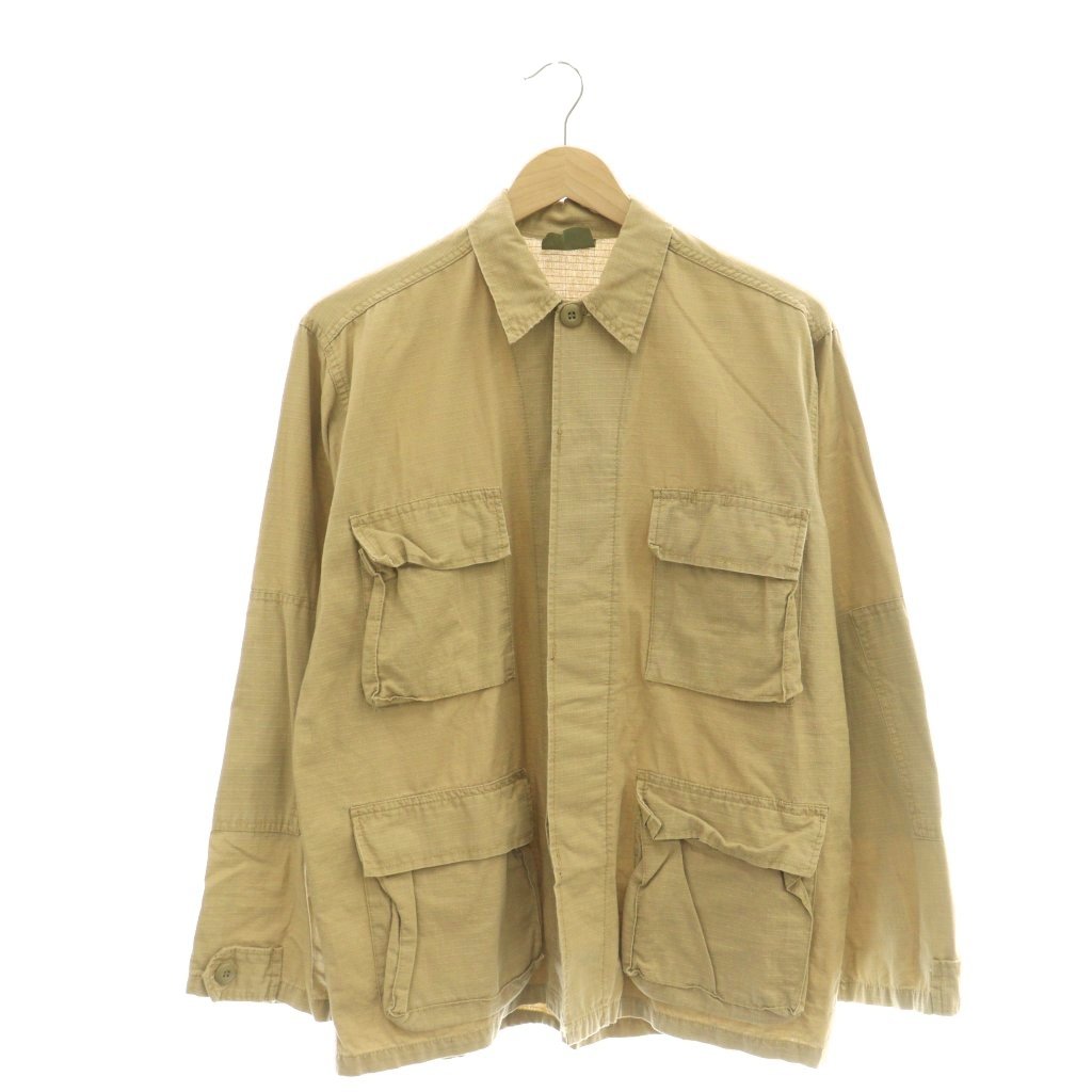 【中古】ロスコ ROTHCO ミリタリー MILITARY ジャケット Deuxieme Classe取り扱い ベージュ /SS ■OS メンズ 【ベクトル 古着】 260403