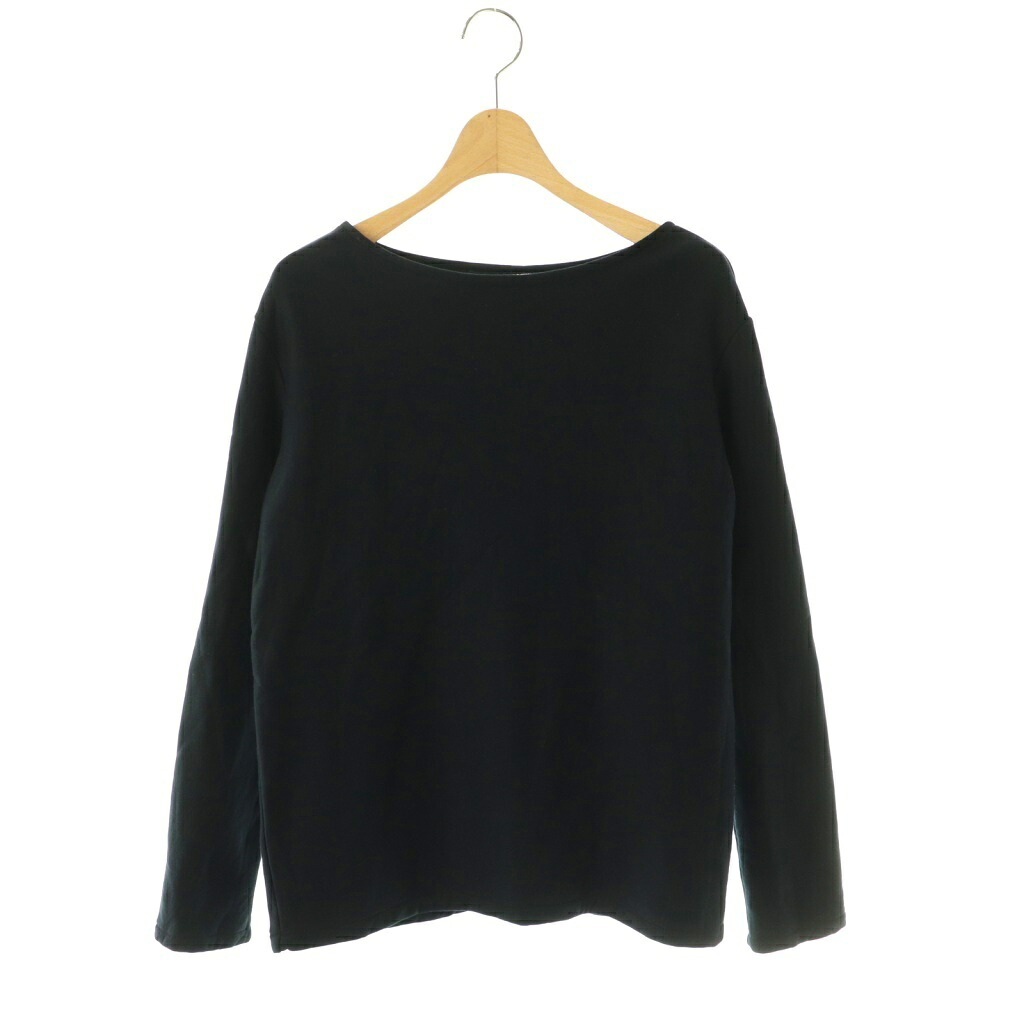 【中古】オーラリー AURALEE ×ロンハーマン 25AW EXCLUSIVE ELASTIC HIGH GAUGE SWEAT BOAT NECK PO カットソー 裏フリース 0 ネイビー /CX ■OS レディース 【ベクトル 古着】 260409
