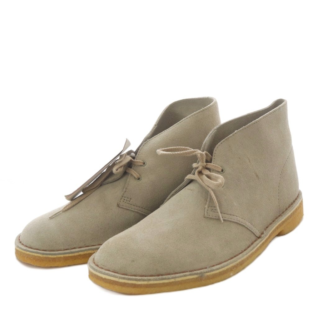 【中古】クラークス clarks オリジナルズ デザートブーツ スエード US9 グレー 500679 /YO16 メンズ 【ベクトル 古着】 260407｜ブランド古着ベクトルプレミアム店