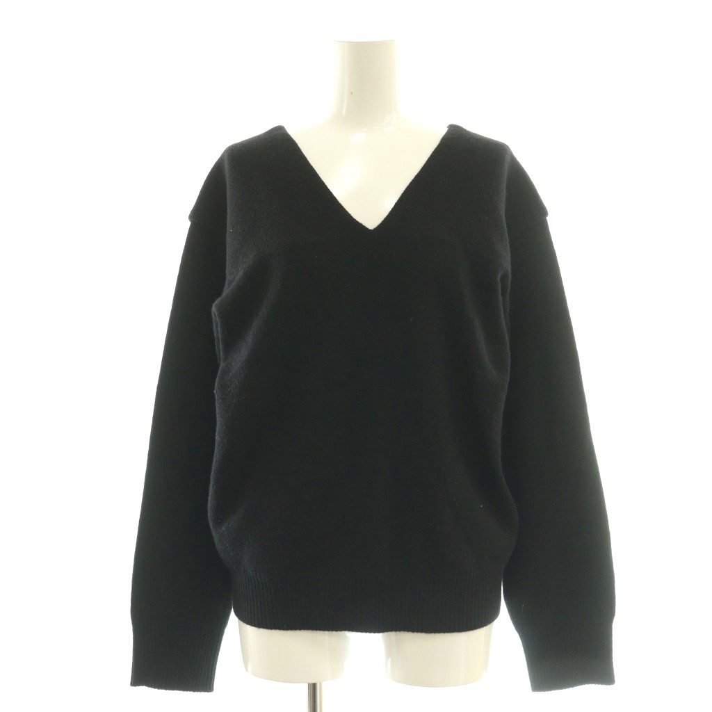 【中古】ノイス NOICE 25AW OFF-SHOULDER WOOLBLEND KNIT ニット セーター Deuxieme Classe取り扱い ブラック /DF ■OS レディース 【ベクトル 古着】 260408