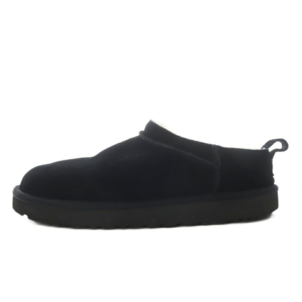 【中古】アグ オーストラリア連邦 UGG australia Classic Micro ムートンシューズ スリッポン 置き目取りすてる スエードクロス US9 黒いこと 1173891 /YO6 ■SH レディース 【ベクター 古着】 260423