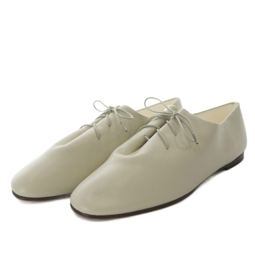 【中古】未当てはめる品 トシノスケタケガハラビューティフルシューズ TOSHINOSUKE TAKEGAHARA BEAUTIFUL SHOES ONE PIECE SHOES なめし革 25珊 白いこと /YO10 ■AD レディース 【ベクター 古着】 260507