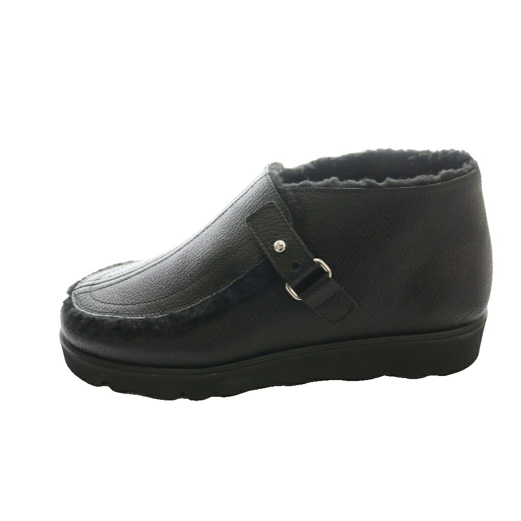 【中古】トシノスケタケガハラビューティフルシューズ TOSHINOSUKE TAKEGAHARA BEAUTIFUL SHOES ボア シューズ BOA SHOES ブーティ アンクルブーツ ショート レザー 24cm 黒 ブラック /SS ■OS ■AD レディース 【ベクトル 古着】 260504｜ブランド古着ベクトルプレミアム店