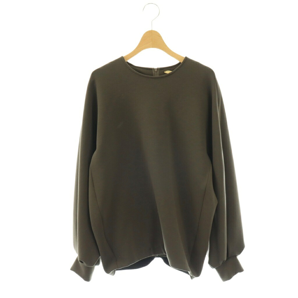 【中古】ミューズ ドゥーズィエム クラス MUSE de Deuxieme Classe 24SS dumblefit クルーネック プルオーバー カットソー 長袖 カーキ /HK ■OS レディース 【ベクトル 古着】 260428｜ブランド古着ベクトルプレミアム店