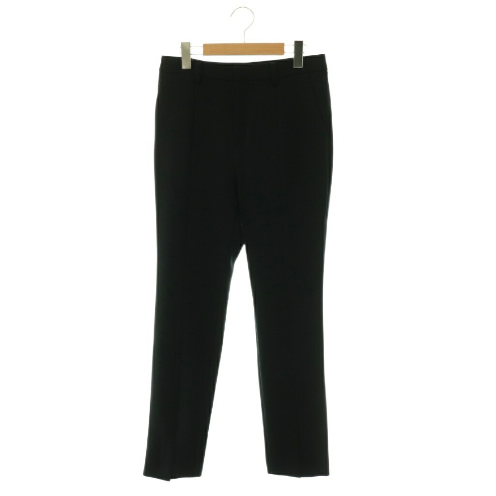 【中古】コルピエロ COL PIERROT MUSE de Deuxieme Classe別注 Strech Slit Pants ズボン下 細長い切口 伸ばすこと 38 黒 黒いこと /HS ■os レディース 【ベクター 古着】 260513