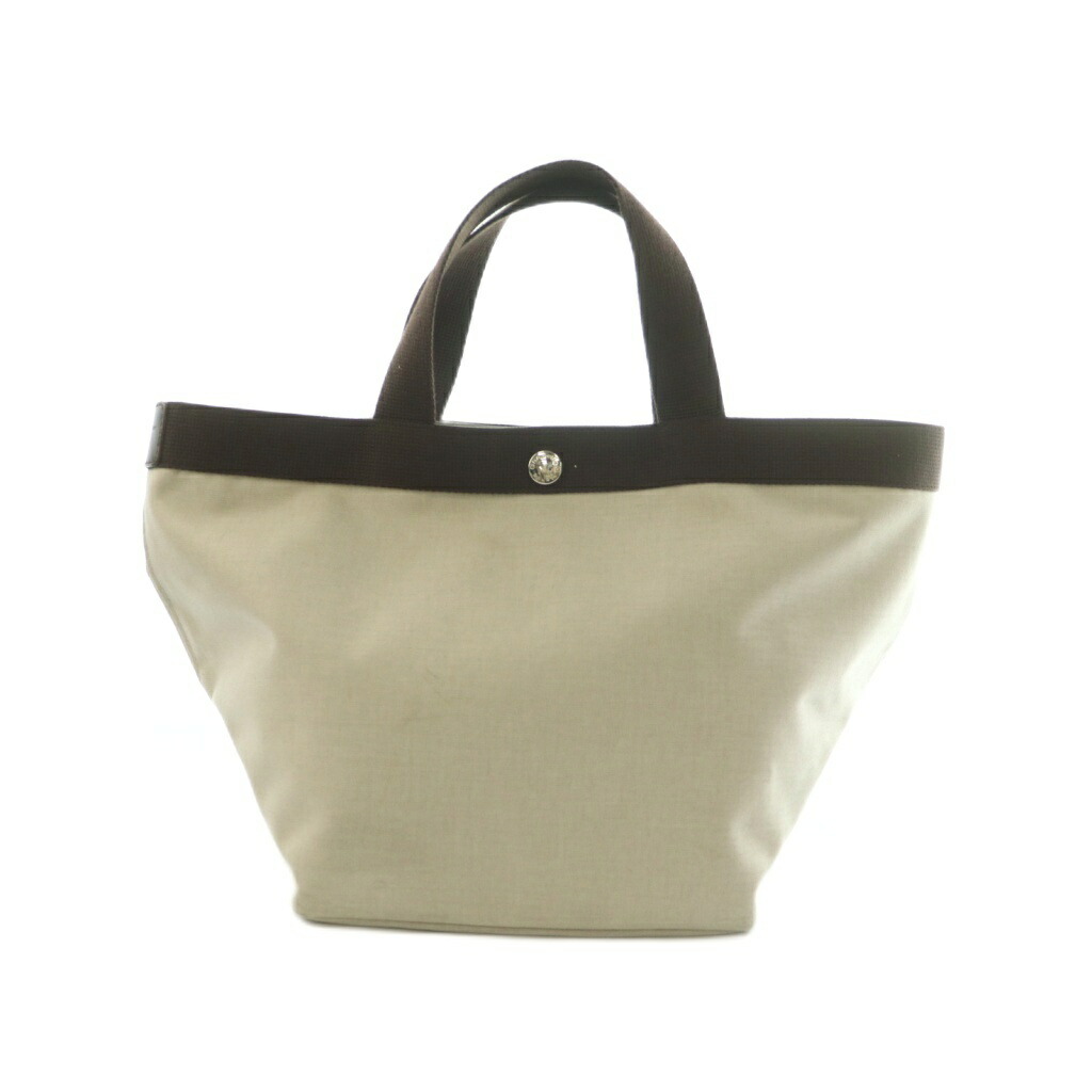 【中古】エルベシャプリエ Herve Chapelier 707C コーデュラ舟型御徒面子 ハンドバック モカ赤銅色 /MI ■os レディース 【ベクター 古着】 260514
