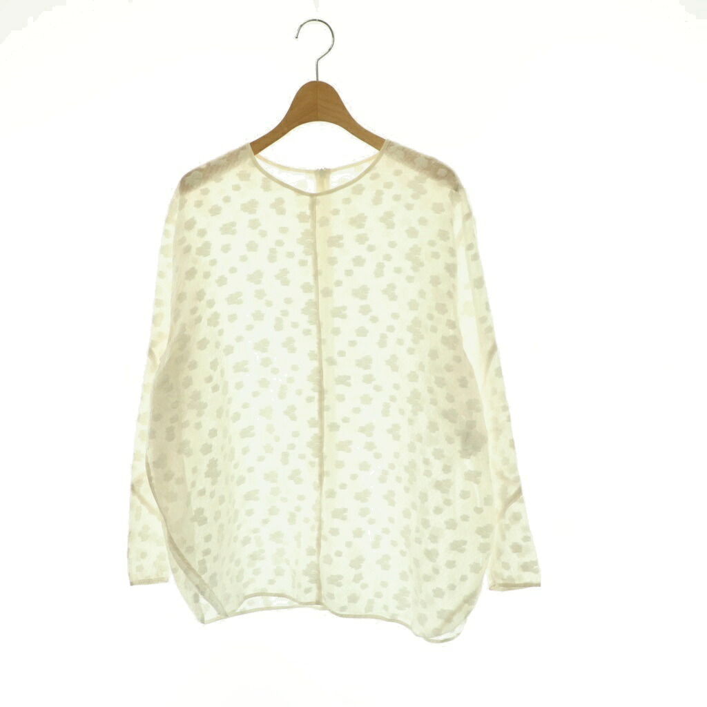【中古】ヘヨン HYEON kobana blouse トップ 長袖 ティーシャツ F 白 /NR ■os レディース 【ベクター 古着】 260521