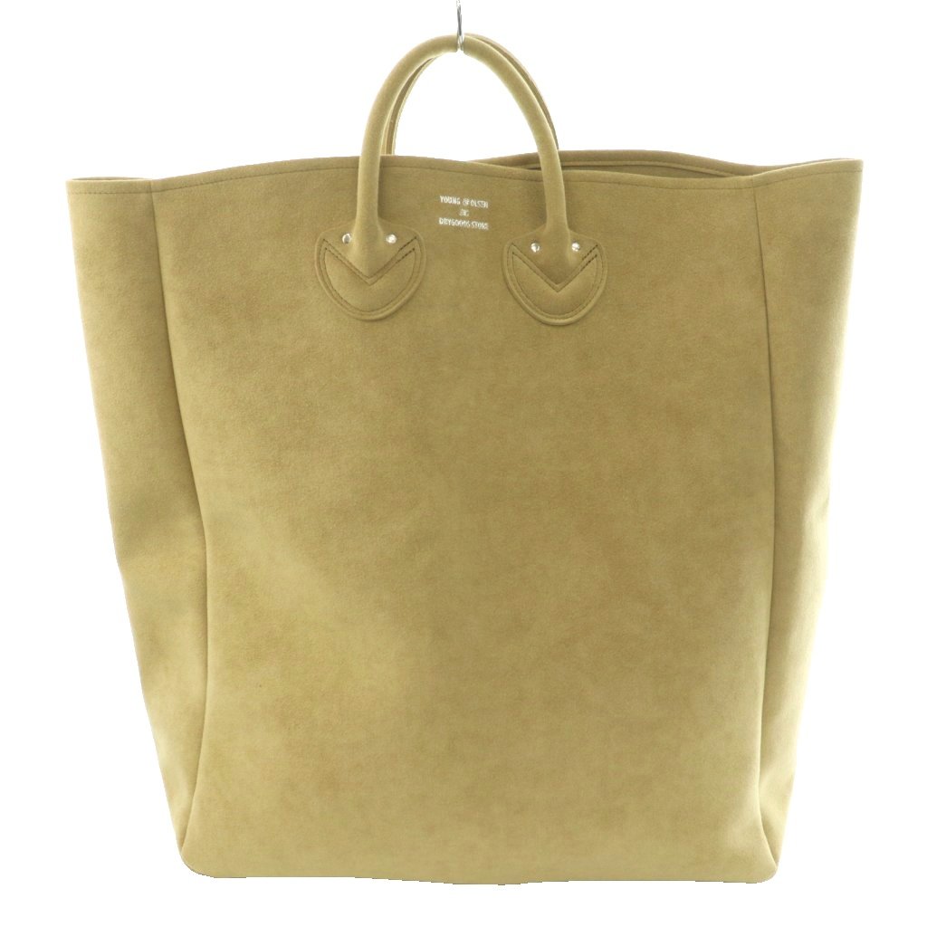 【中古】ヤングアンドオルセン YOUNG \u0026 OLSEN ウルトラスエードクロス トート L ULTRASUEDE TOTE L 御徒面子 お手て ベージュ /SS ■os ■SH レディース 【ベクター 古着】 260522