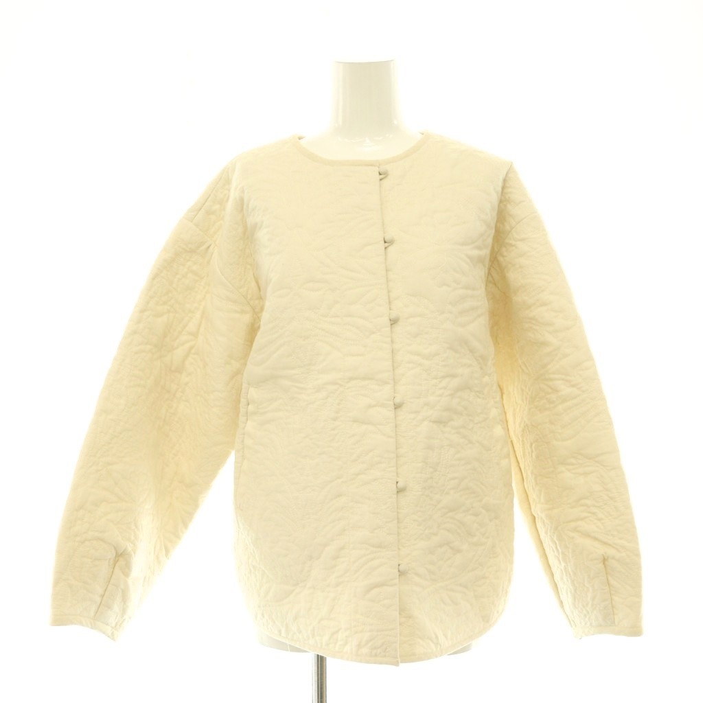 【中古】カグレ かぐれ 25SS パターンキルトジャケット アウター 否色つや F 点火装置ベージュ /CX ■os レディース 【ベクター 古着】 260518