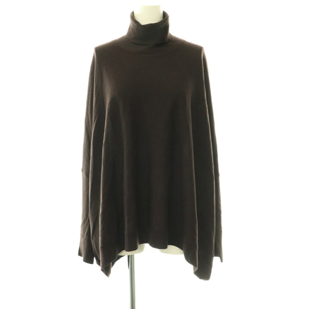 【中古】アパルトモン ドゥーズィエムクラス L'Appartement DEUXIEME CLASSE T/N Volume Knit ニット カットソー 長袖 タートルネック ウール ブラウン /DO ■OS レディース 【ベクトル 古着】 260518｜ブランド古着ベクトルプレミアム店