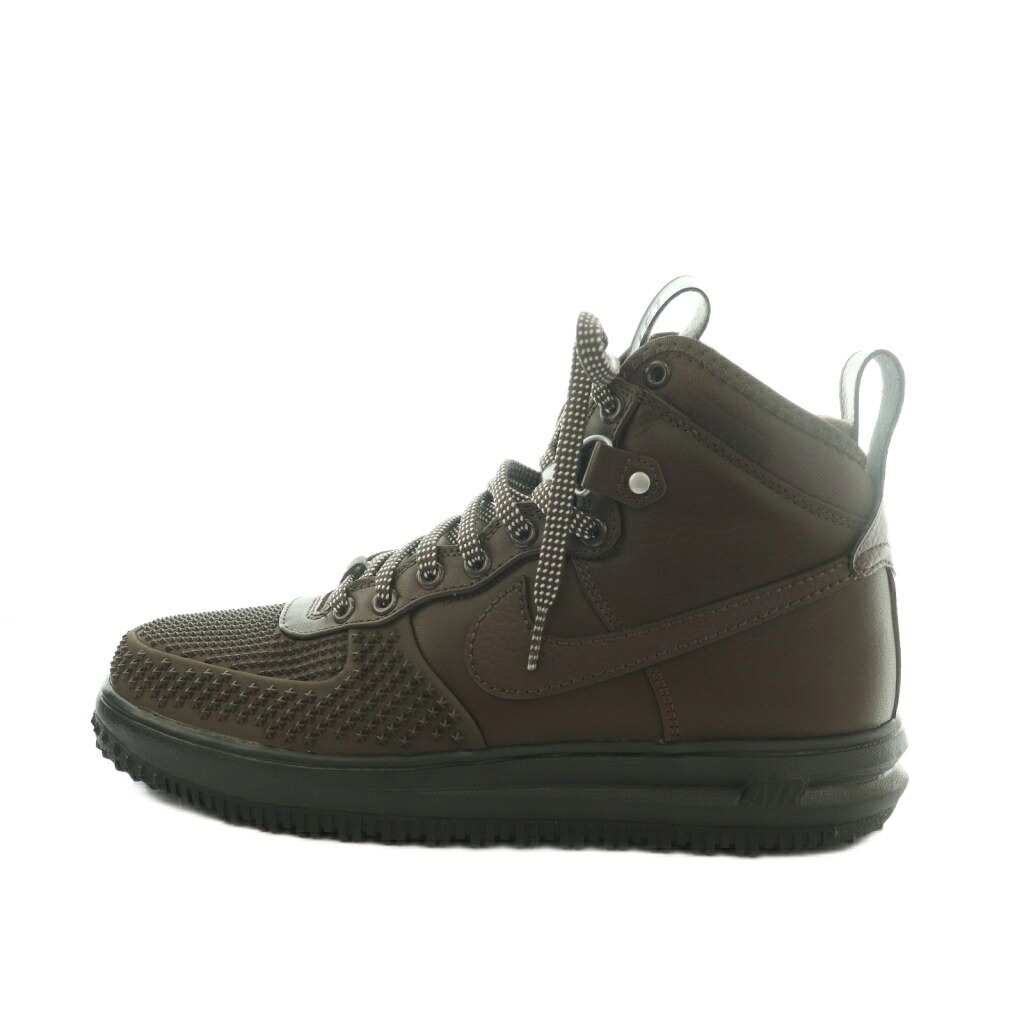 【中古】ナイキ NIKE Lunar Force 1 "Baroque Brown/Black/Metallic Silver" ハイカットスニーカー シューズ US9 27.0cm DZ5320-201 /MI ■OS ■AD メンズ 【ベクトル 古着】 260519｜ブランド古着ベクトルプレミアム店