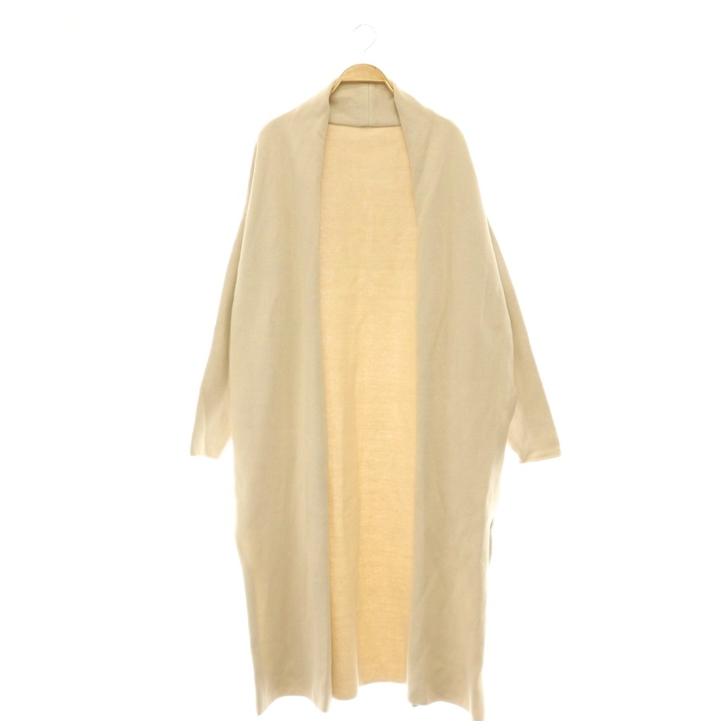 【中古】ムーサ ドゥーズィエム 社会階級 MUSE de Deuxieme Classe Twins cotton ロング化粧着 編み物 ベージュ /HK ■os レディース 【ベクター 古着】 260521