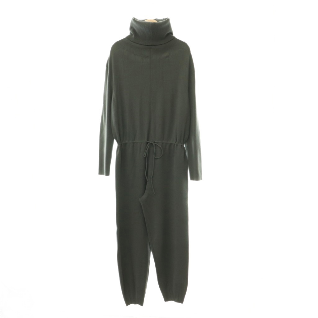【中古】リムアーク rim.ark Easy knit all in one オールインワン サロペット ニット ハイネック 36 グレー /CX ■OS レディース 【ベクトル 古着】 260527｜ブランド古着ベクトルプレミアム店