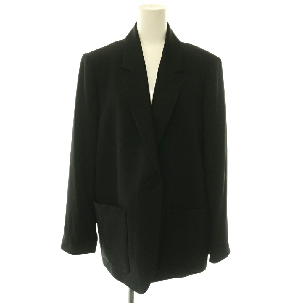 【中古】セオリーリュクス theory luxe 25SS Cleven Chouette ジャケット テーラード 総裏地 40 黒 ブラック /CX ■OS レディース 【ベクトル 古着】 260701|ブランド古着ベクトルプレミアム店