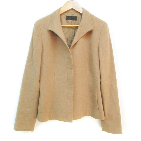 22SS ICB 【洗える】 Unleash ノーカラージャケット CLASSY.1月号掲載】ルレックスツイード ノーカラージャケット