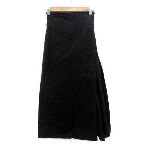 超美品 BLENHEIM ブレンヘイム フレア ラップ スカート Mサイズ 茶 ようやく春本番…！注目したいのは、美シルエットな“ストライプ