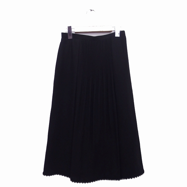 ロシャス ROCHAS スカート 黒 ブラック Drawer購入 サイズ40-