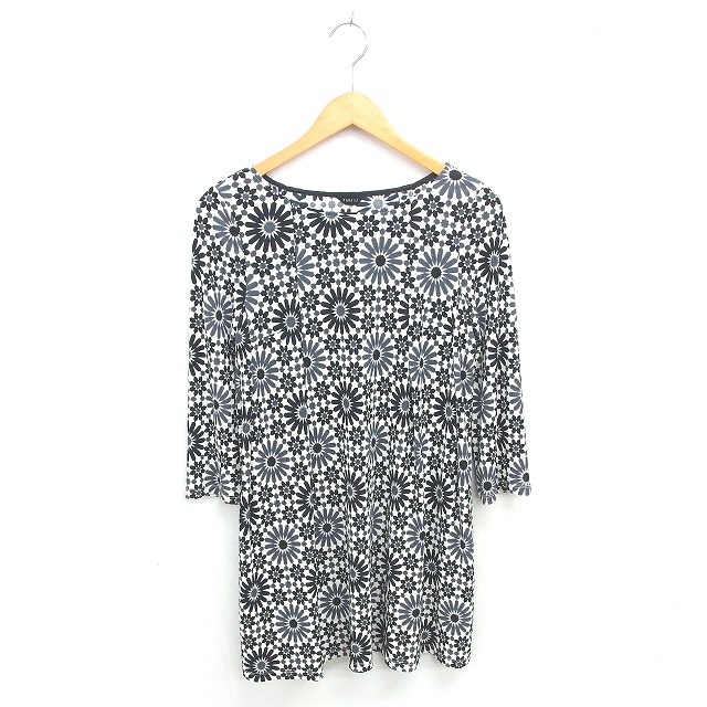 美品　TABASA 七分袖チュニックワンピース 美品TABASA 七分袖チュニックワンピース