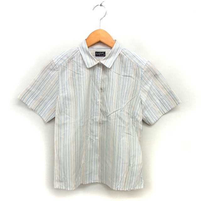 マーガレットハウエル　リネン半袖シャツ　1 SHIRTING LINEN | MARGARET HOWELL（マーガレット・ハウエル