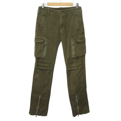 【中古】センブル SEMBL パンツ カーゴ パラシュート M カーキ メンズ 【ベクトル 古着】 260112