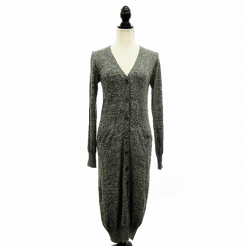 楽天市場 中古 スライ ラング Sly Lang カーディガン ロング ニット 長袖 F グレー Kk レディース ベクトル 古着 ベクトルプレミアム店 ブランド古着ベクトルプレミアム店