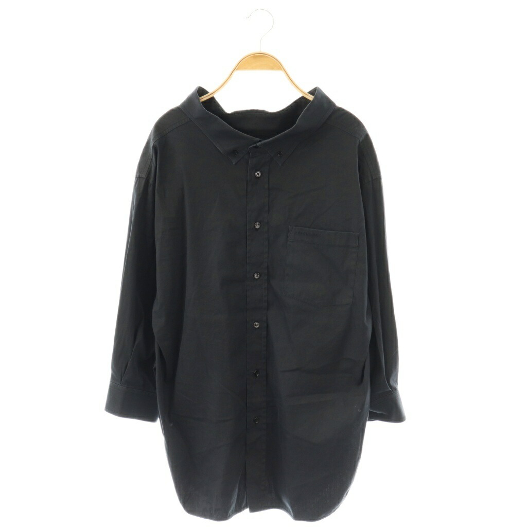 楽天市場】BALENCIAGA バレンシアガ/バックロゴストライプ長袖シャツ