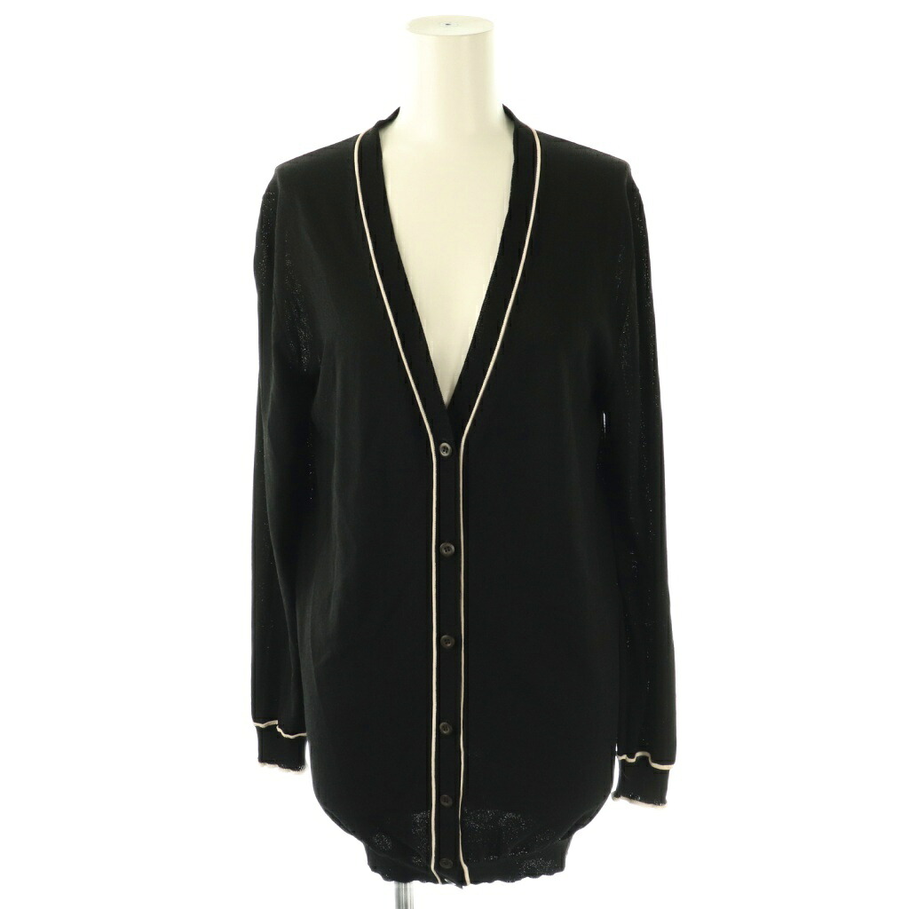 【中古】プラダ PRADA 14年 ジレー 38 黒いこと ともし火ベージュ /DO ■GY57 レディース 【ベクター 古着】 251204