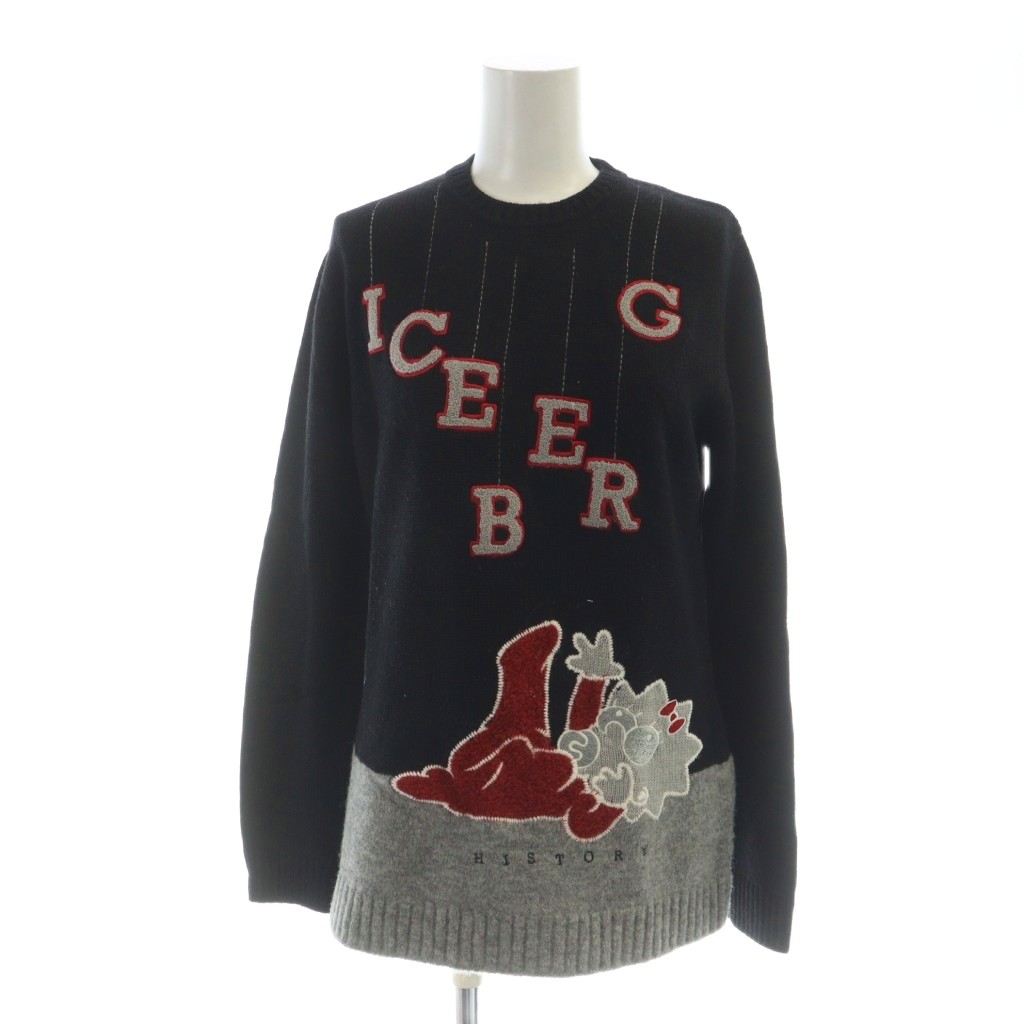 楽天市場】アイスバーグ イタリア製 ウールブレンド Peanut ニット M