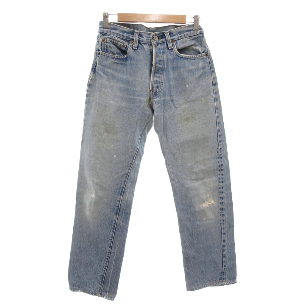 【中古】リーバイス Levi's 80s 赤耳 501 USA製 デニムパンツ ジーンズ W30 L32 ボタン裏524 黒カン インディゴブルー /AE ■GY60 メンズ 【ベクトル 古着】 251225