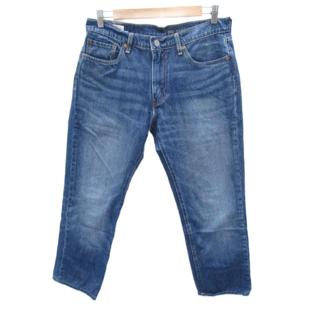 【中古】リーバイス Levi's 511 デニムパンツ ジーンズ W33 L32 M 青 ブルー 七分丈 /HO53 ■GY58 メンズ 【ベクトル 古着】 260108