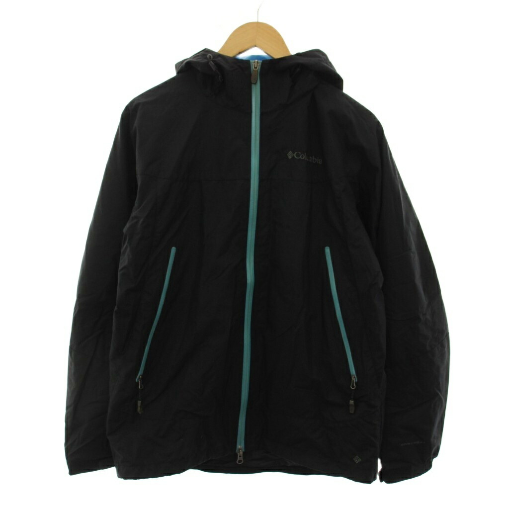 【中古】コロンビア Columbia スポーツウェアカンパニー OMNI-SHIELD デクルーズサミット ジャケット ジップアップ アウター M 黒 /YM ■ECD001 メンズ 【ベクトル 古着】 260227
