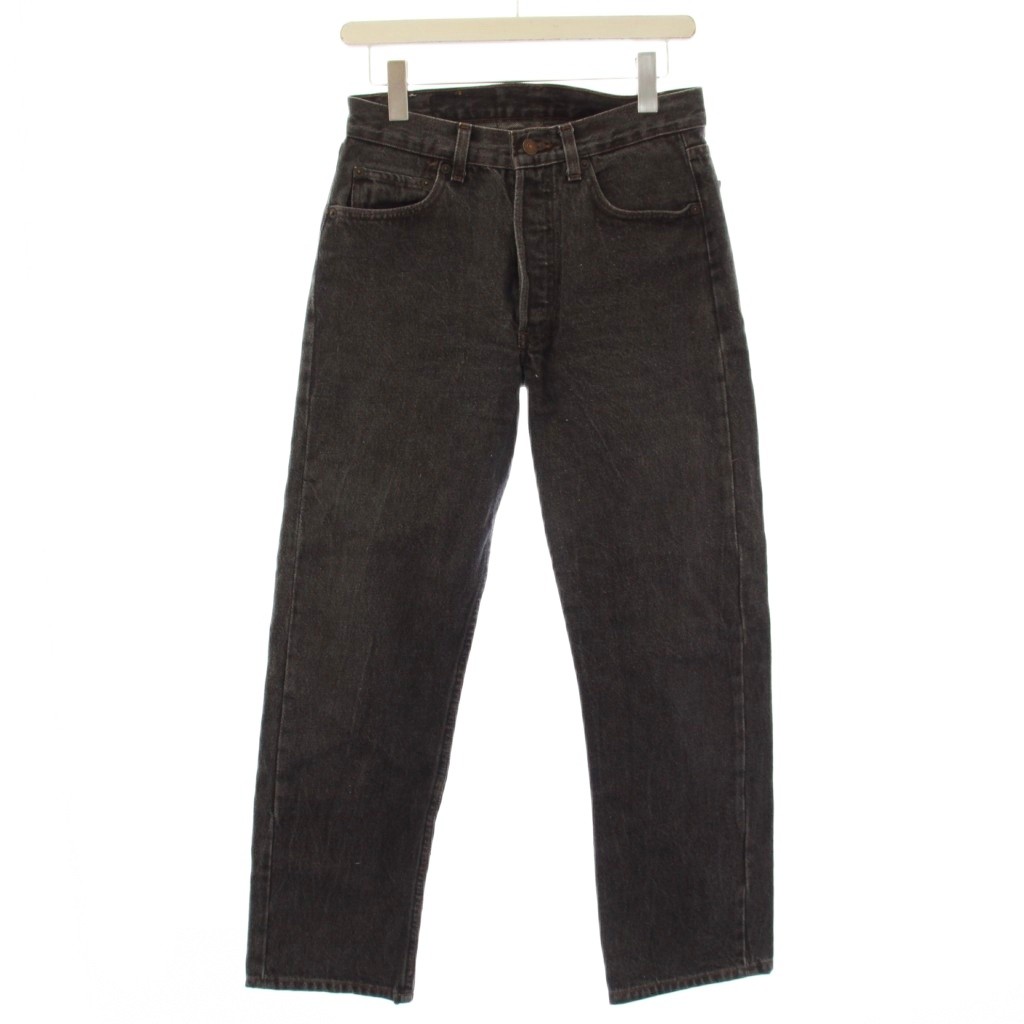 【中古】リーバイス Levi's デニム パンツ ジーンズ ボタンフライ W30 L32 黒 ブラック 501XX /TK ■ECD001 メンズ 【ベクトル 古着】 260304