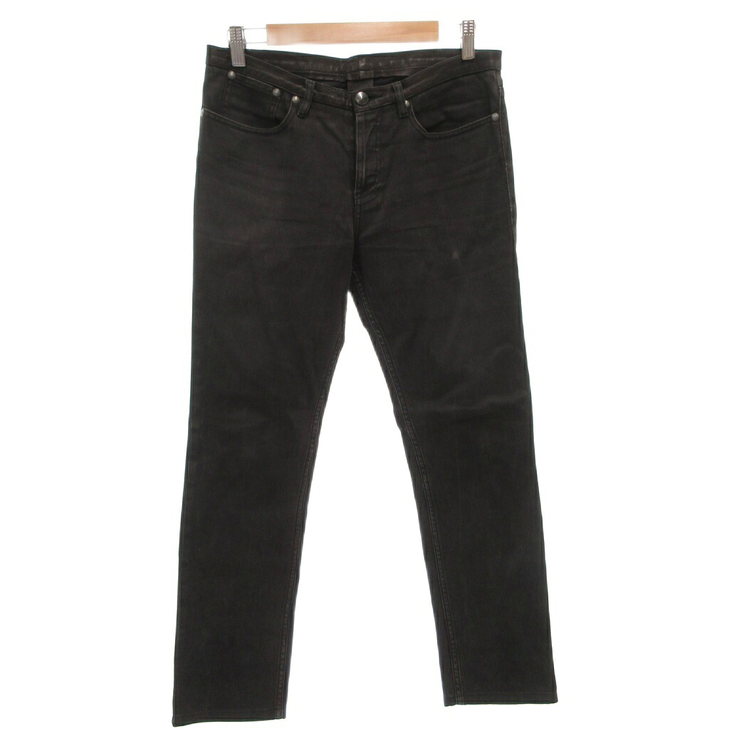 【中古】ジバンシィ GIVENCHY デニムパンツ ジーンズ スキニー ボタンフライ 28 黒 ブラック /FF ■GY62 メンズ 【ベクトル 古着】 260317