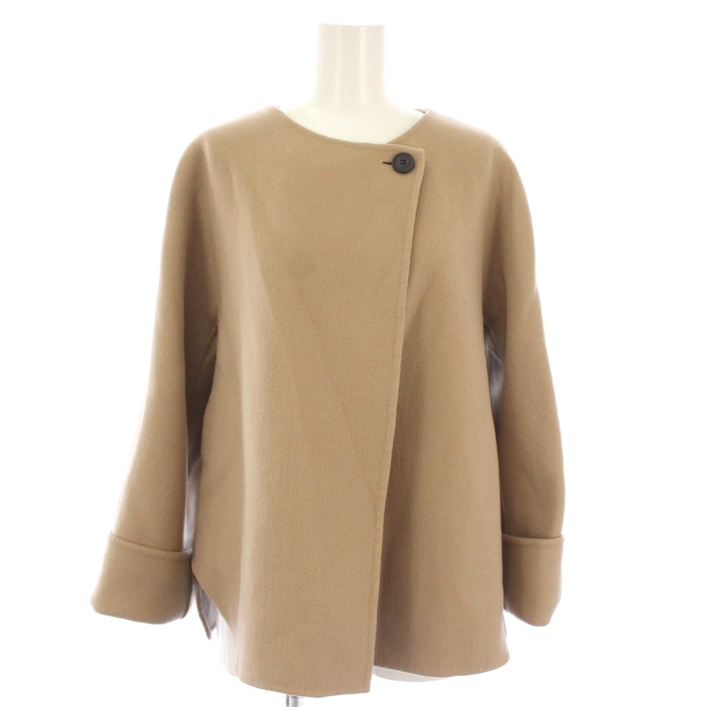 【中古】ジョンスメドレー JOHN SMEDLEY ショートコート アウター ウール 1 ベージュ A2783FJM002 /TK ■ECA003 レディース 【ベクトル 古着】 260330