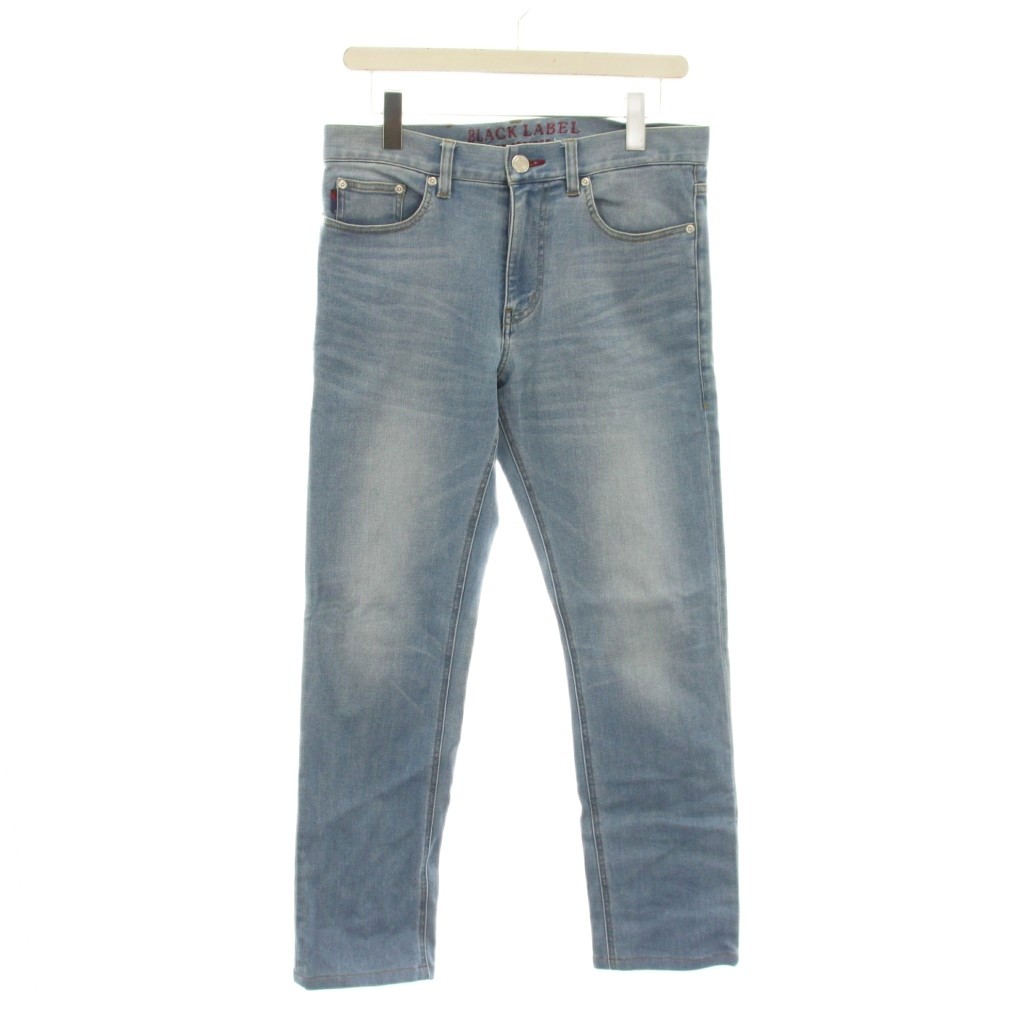 【中古】ブラックレーベルクレストブリッジ BLACK LABEL CRESTBRIDGE デニムパンツ ジーンズ M 青 ブルー ウォッシュ加工 51R36-813-26 /YM ■ECD003 メンズ 【ベクトル 古着】 260407