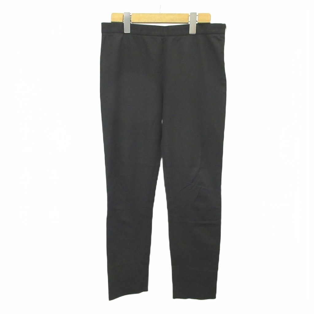 【中古】アクネ Acne パンツ 38 黒 ブラック 無地 フルレングス サイドジップ /NP ■GY62 レディース 【ベクトル 古着】 260519｜ブランド古着ベクトルプレミアム店