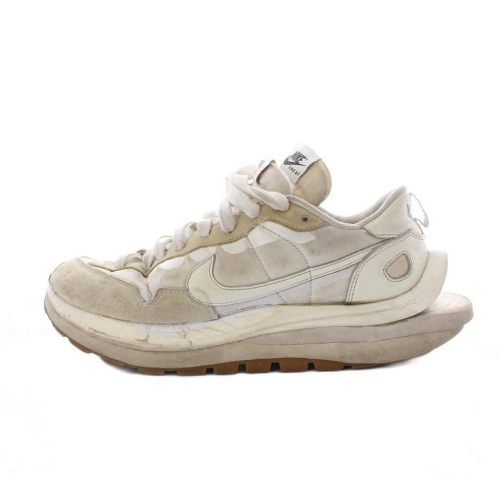 【中古】ナイキ NIKE &times; サカイ sacai vapor Waffle スニーカー シューズ 28cm 白 ホワイト /RI ■OS ■GY62 メンズ 【ベクトル 古着】 260701｜ブランド古着ベクトルプレミアム店