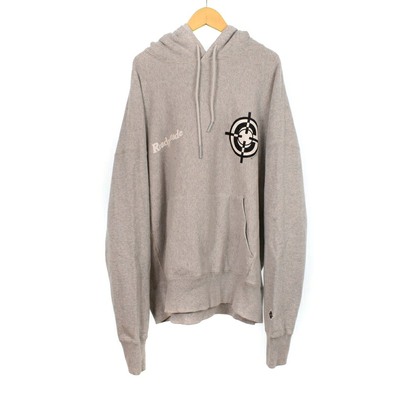 【中古】レディメイド　READYMADE 22AW CLF TARGET HOODIE パーカー プルオーバー フーディー L グレー RE-CO-GY-00-00-211 ☆AA★ メンズ 【ベクトル 古着】 250714